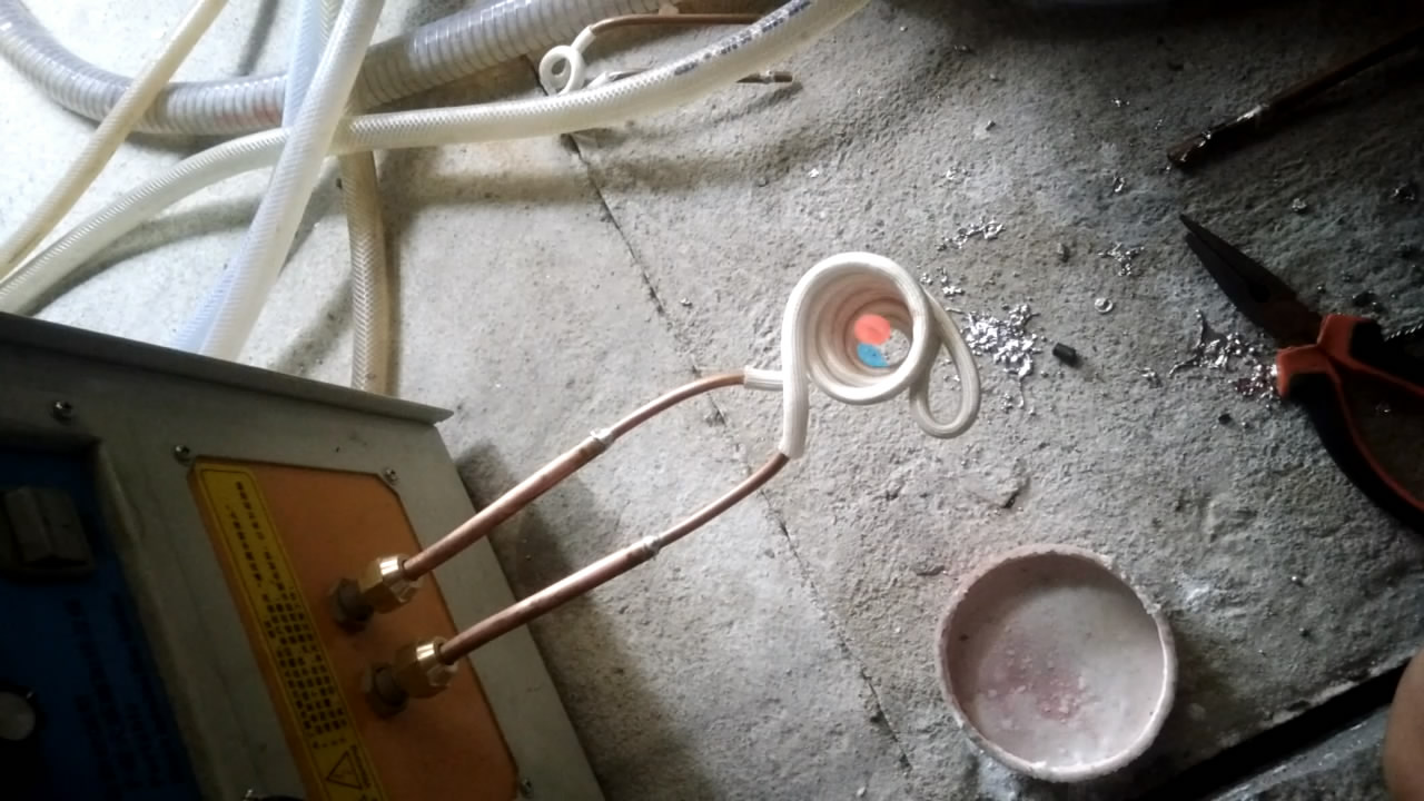 高頻加熱設(shè)備磁懸浮熔煉實驗
