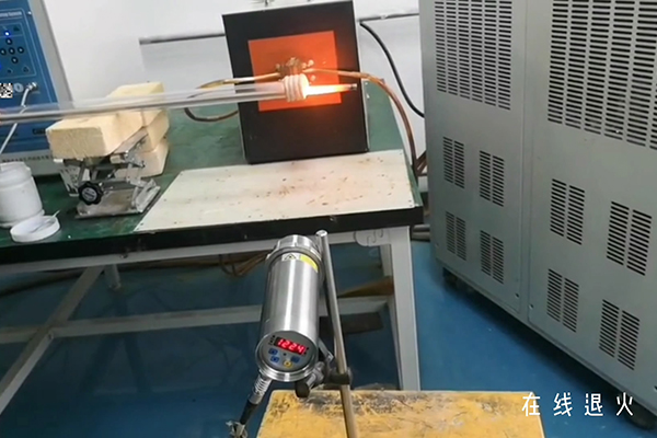 高頻加熱機高頻在線退火，溫度閉環(huán)控制！